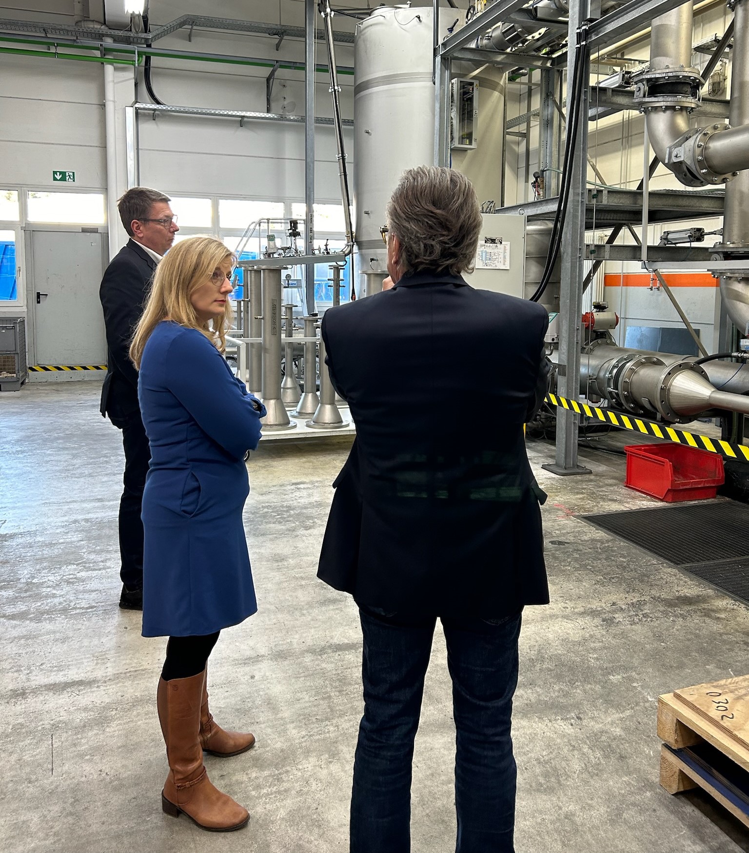 Kristine Lütke bei der Speck Pumpen Vertriebsgesellschaft 