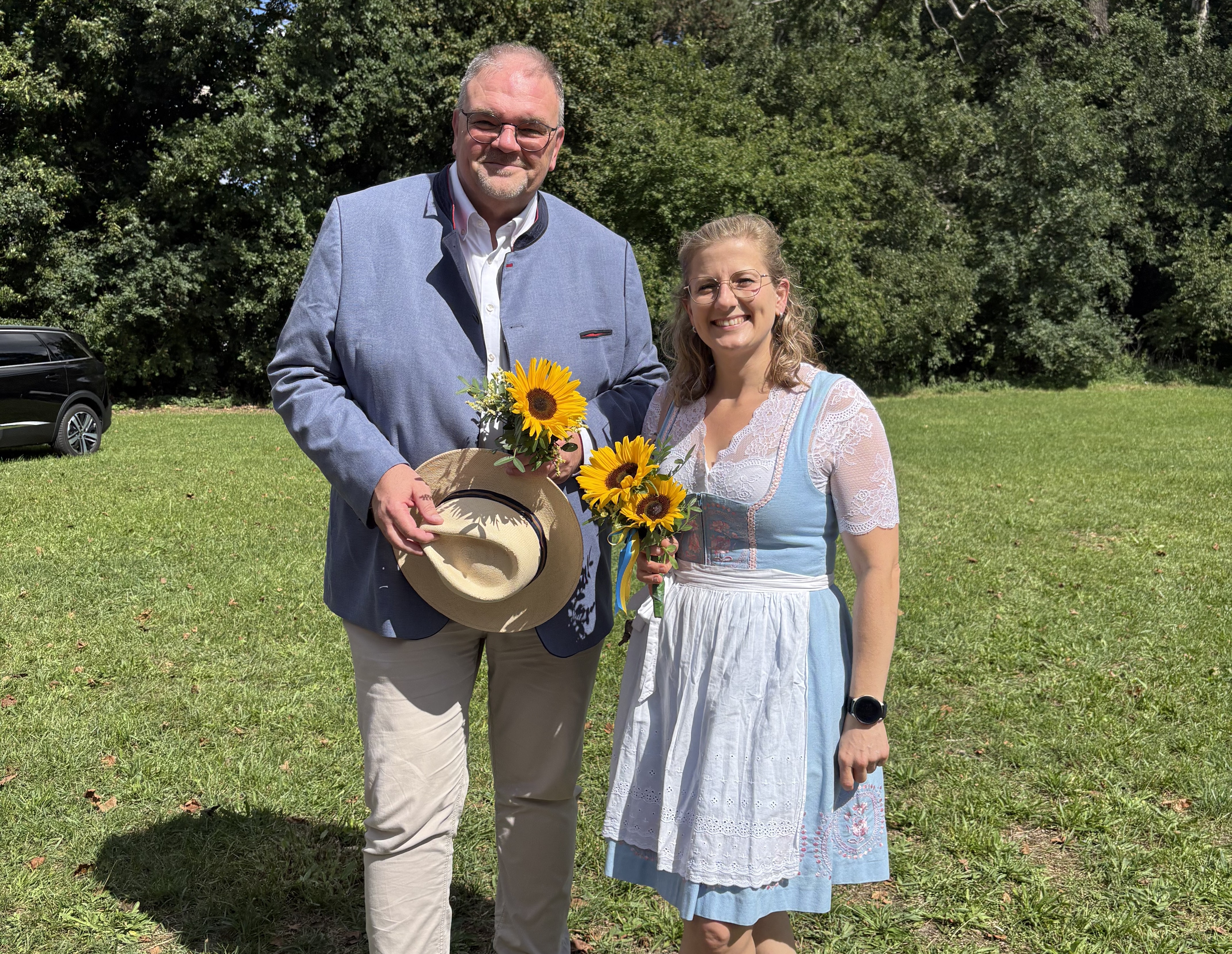 Lüling und Lütke beim Blumenfest 2025