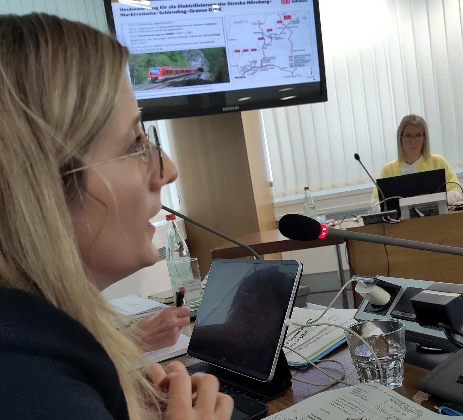 Kristine Lütke bei der Kreistagssitzung 13.10.2025