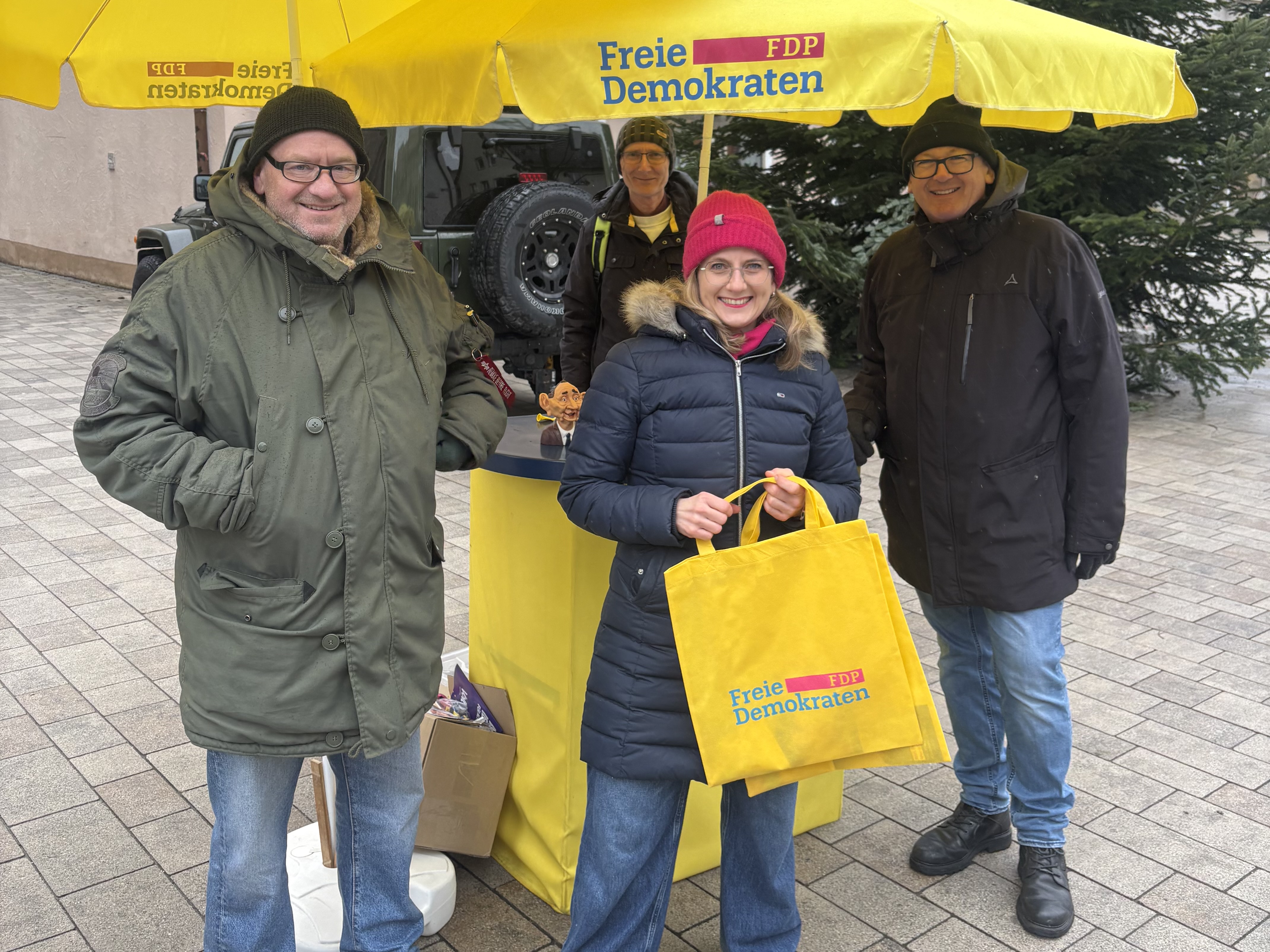 Infostand in Altdorf
