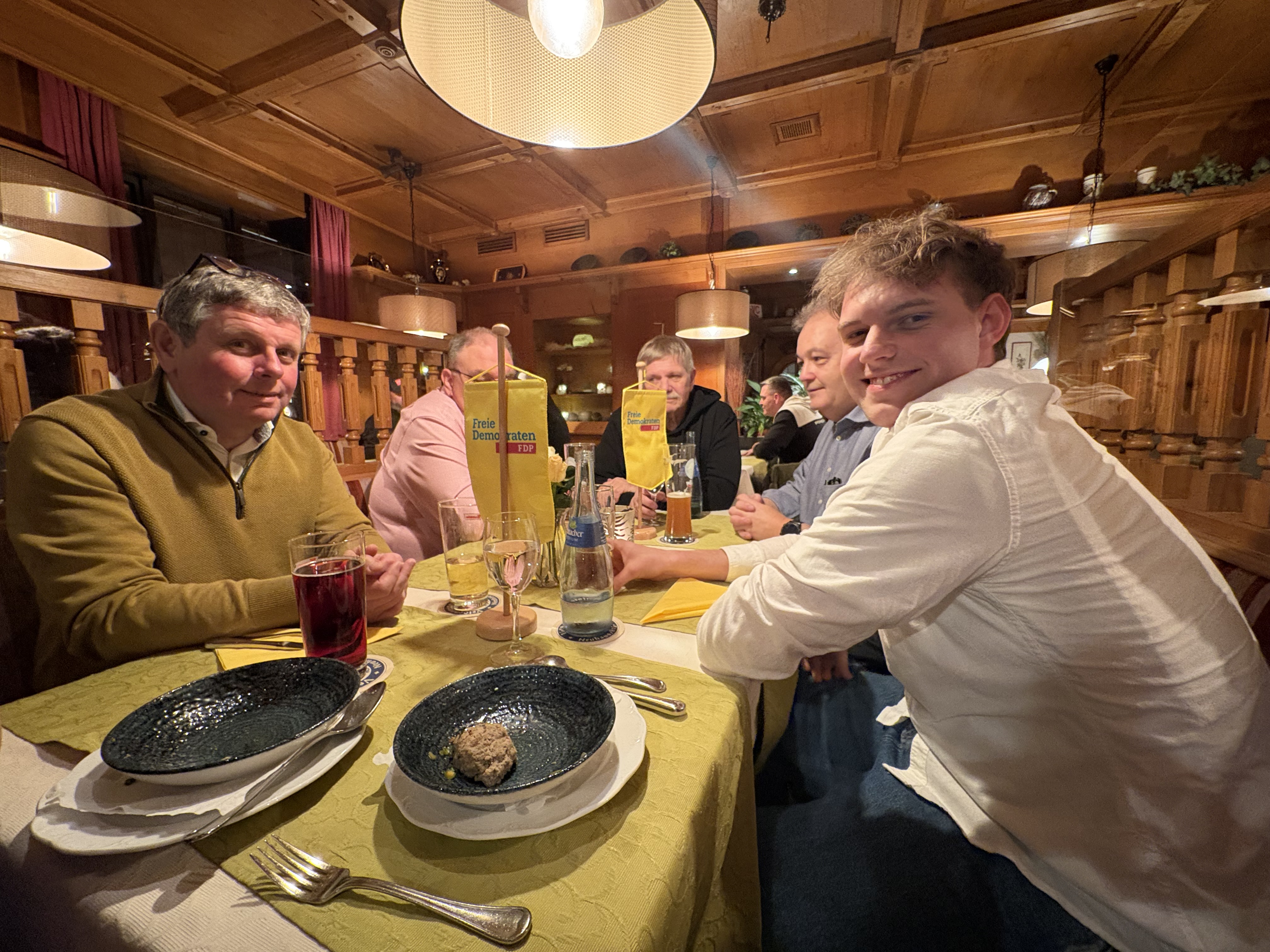 Teilnehmer des Stammtischs