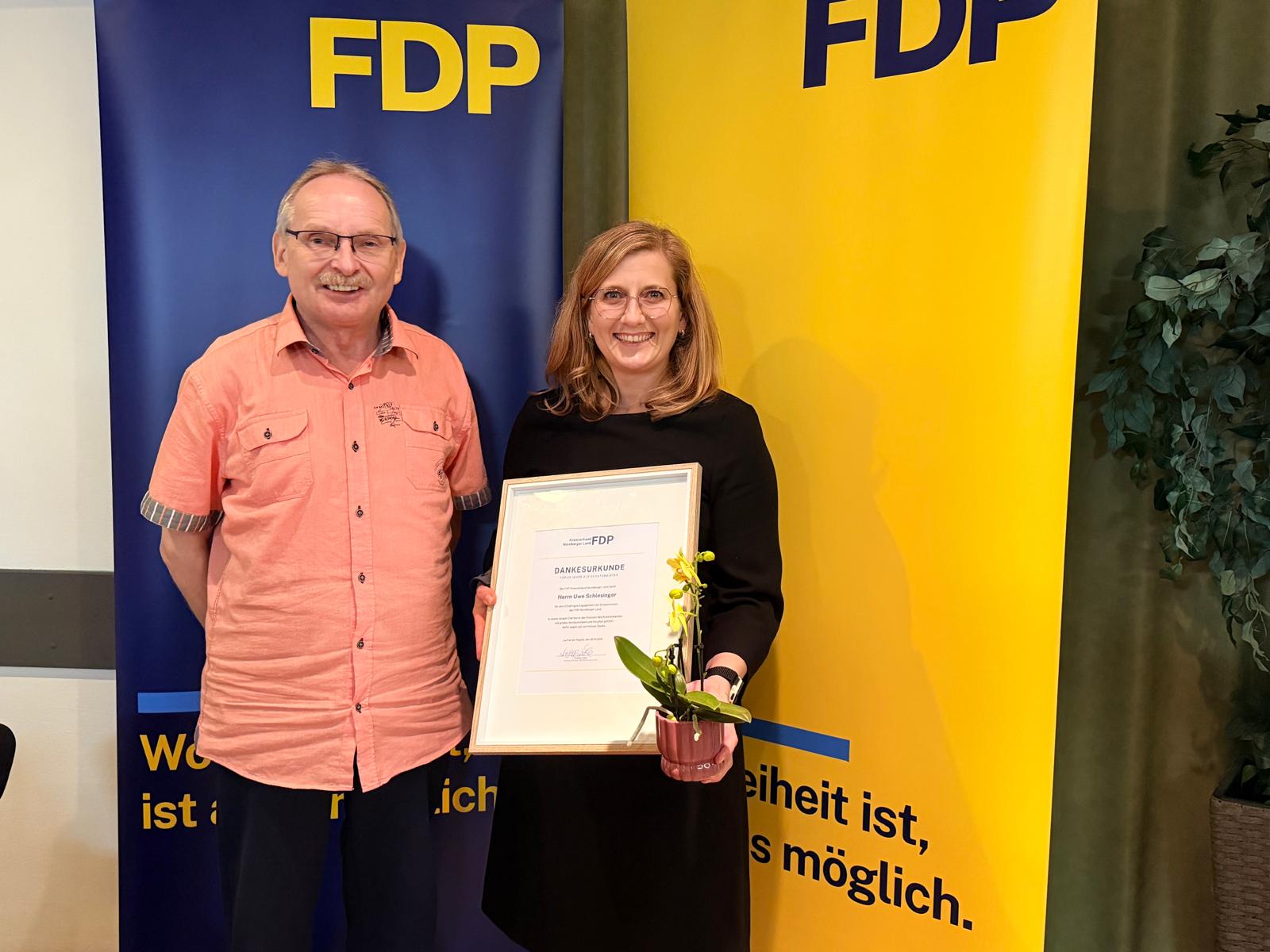 Uwe Schlesinger und Kristine Lütke