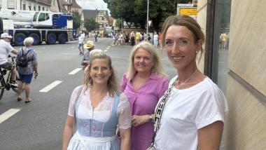 Die FDP Lauf/ Rückersdorf beim Kunigundenumzug